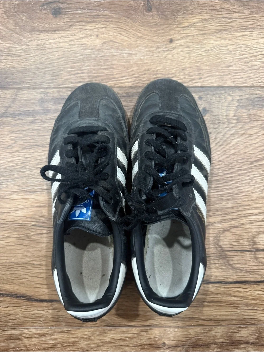 Adidas Samba youth Black & White Classic Leather Sneaker - Picture 2 of 6